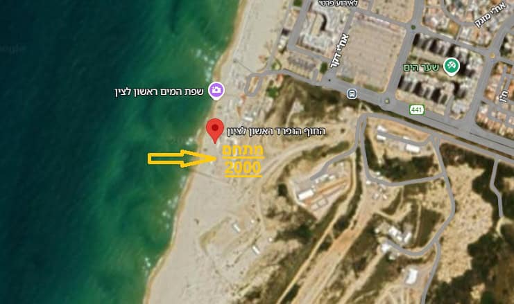 מתחם 2000 מיקום במפה