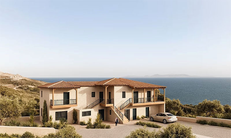 פרויקט the pine חלקידיקי יוון